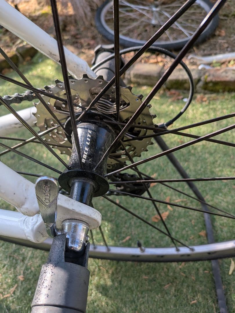 TNIアルミカーボンフォーク　tt515 ct525 165〜175cm中古品