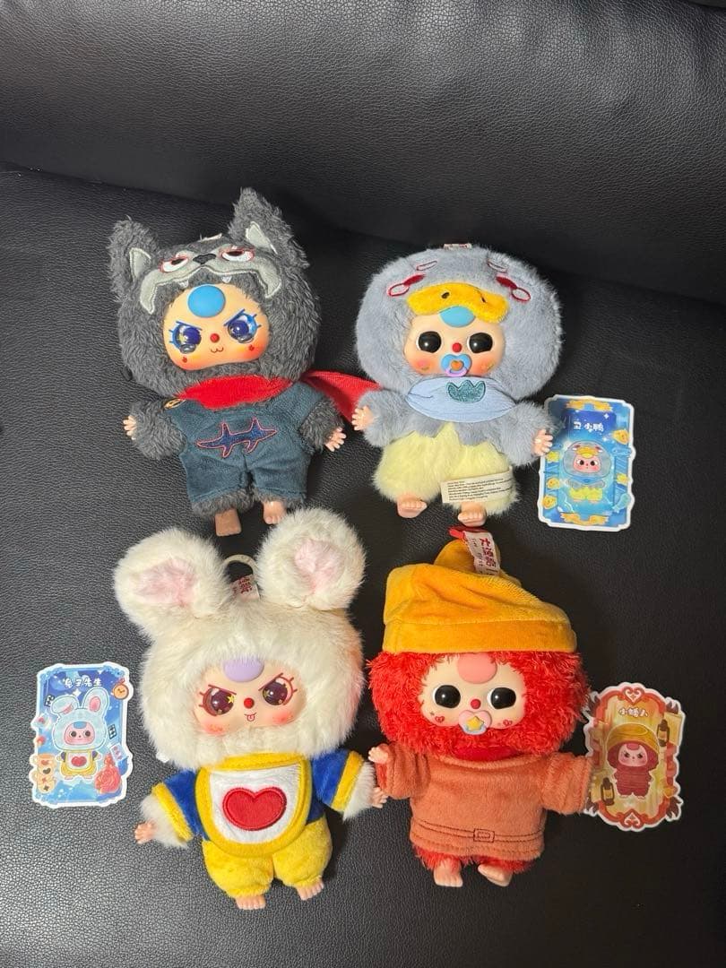 Baby Three おとぎばなしシリーズぬいぐるみ4個セット レア目
