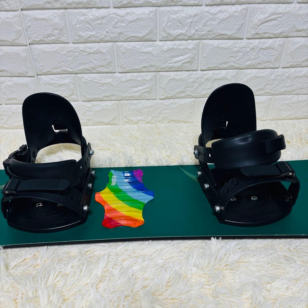 【キッズスノーボード2点セット】　DEMON BOADER 118cm