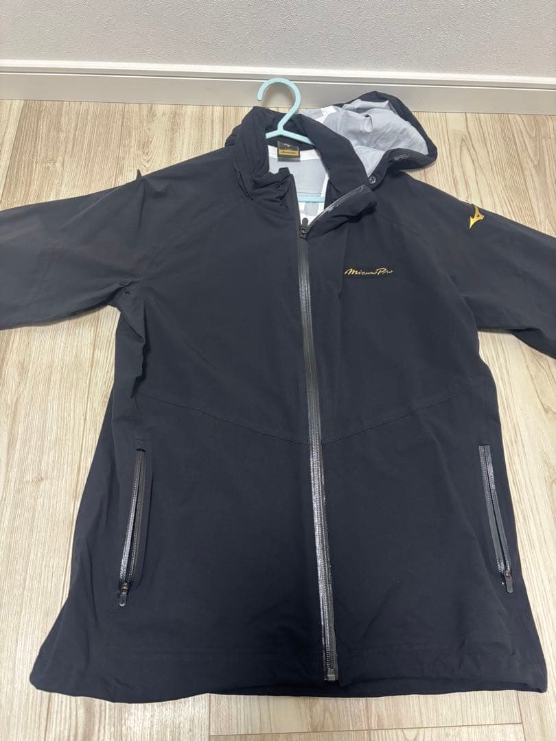 Mizuno Pro レインコートLサイズ ブラック