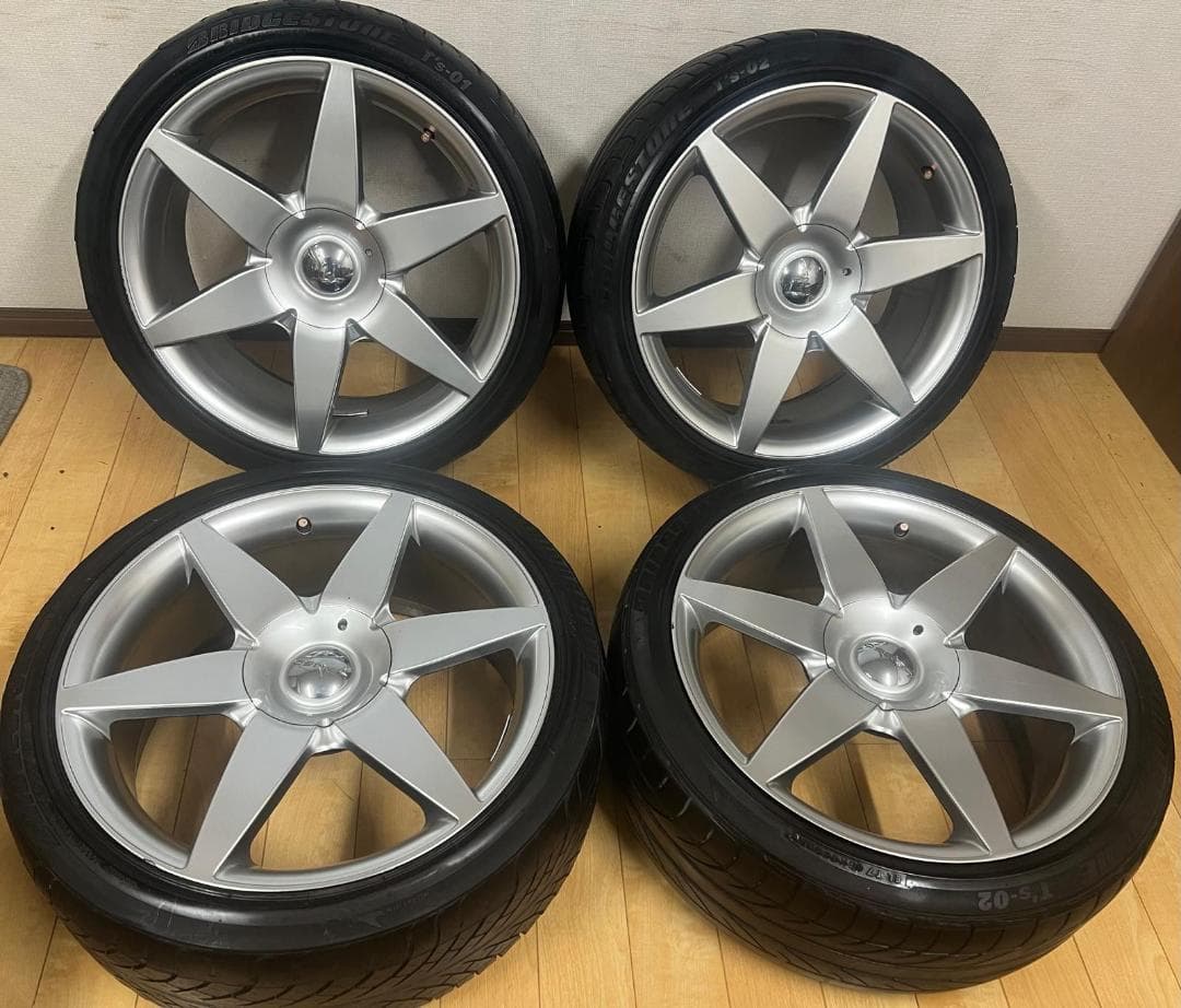 6*6様 LENSO 18x8J ET 45 PCD100/114.3 4穴 4