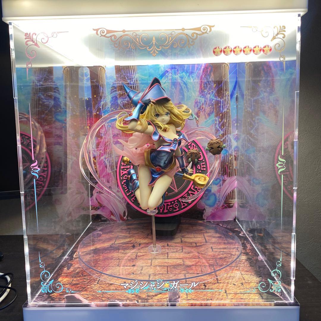 1/6 マギアーツ ブラックマジシャンガール フィギュア 専用ケース上下照明付