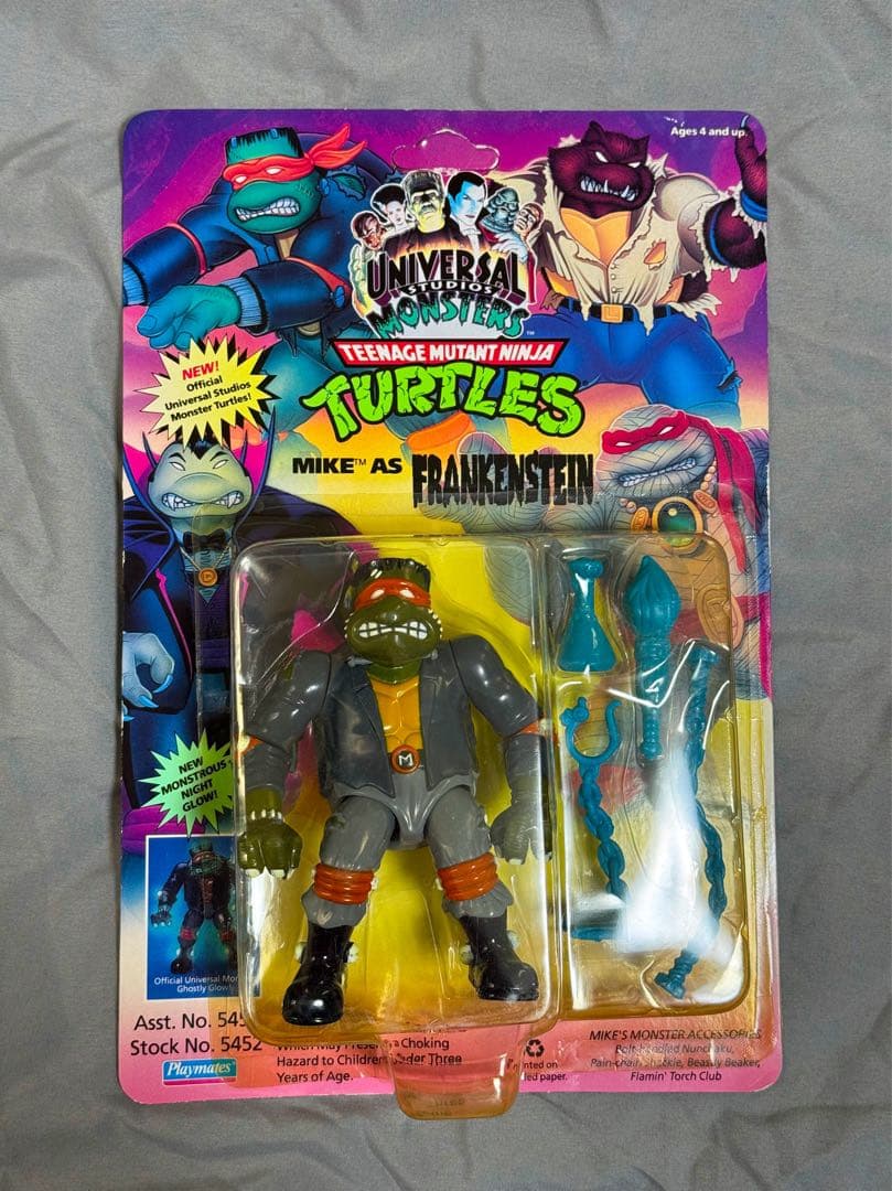 タートルズ フィギュア フランケンシュタイン モンスター ミケランジェロ