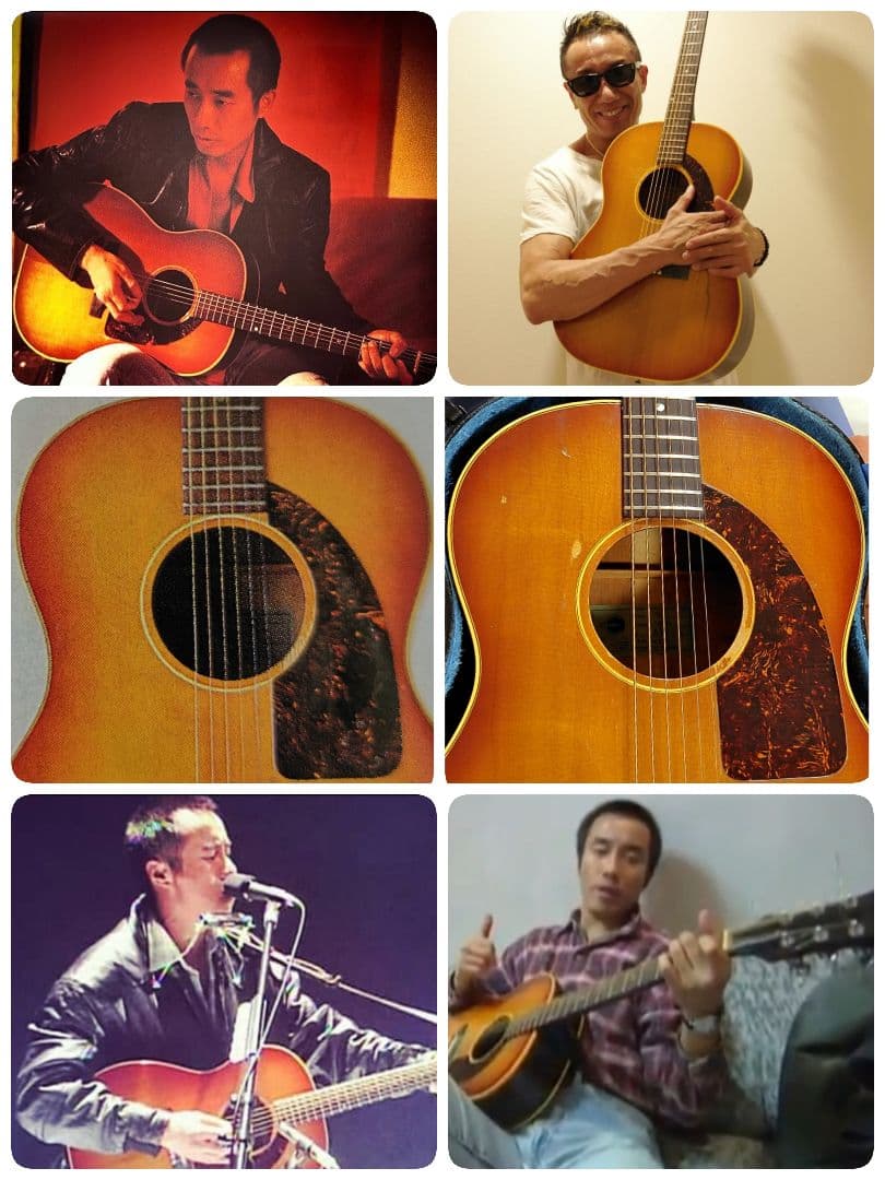 全て長渕剛と同じ仕様【epiphonecortez1966年製FT-45】ギター