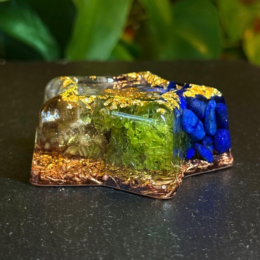 fairy光波動 オルゴナイト 星の祝福 ① 叡智と目覚めの光　大きなお星さま