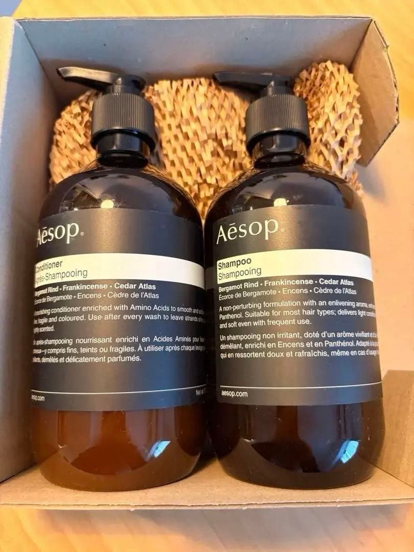 Aesop シャンプー＆コンディショナーセット 500ml(ギフトボックス付)