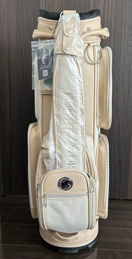 HUNTING WORLD ベージュ キャディバッグ