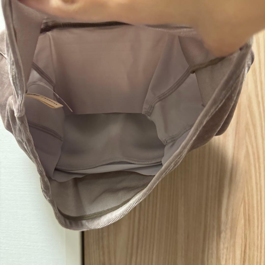 OURWACOAL anuansカップインベロアショートキャミソール