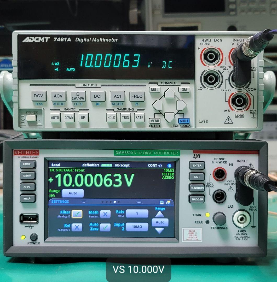 ADCMT 7461A 6.5桁 DIGITAL MULTIMETER