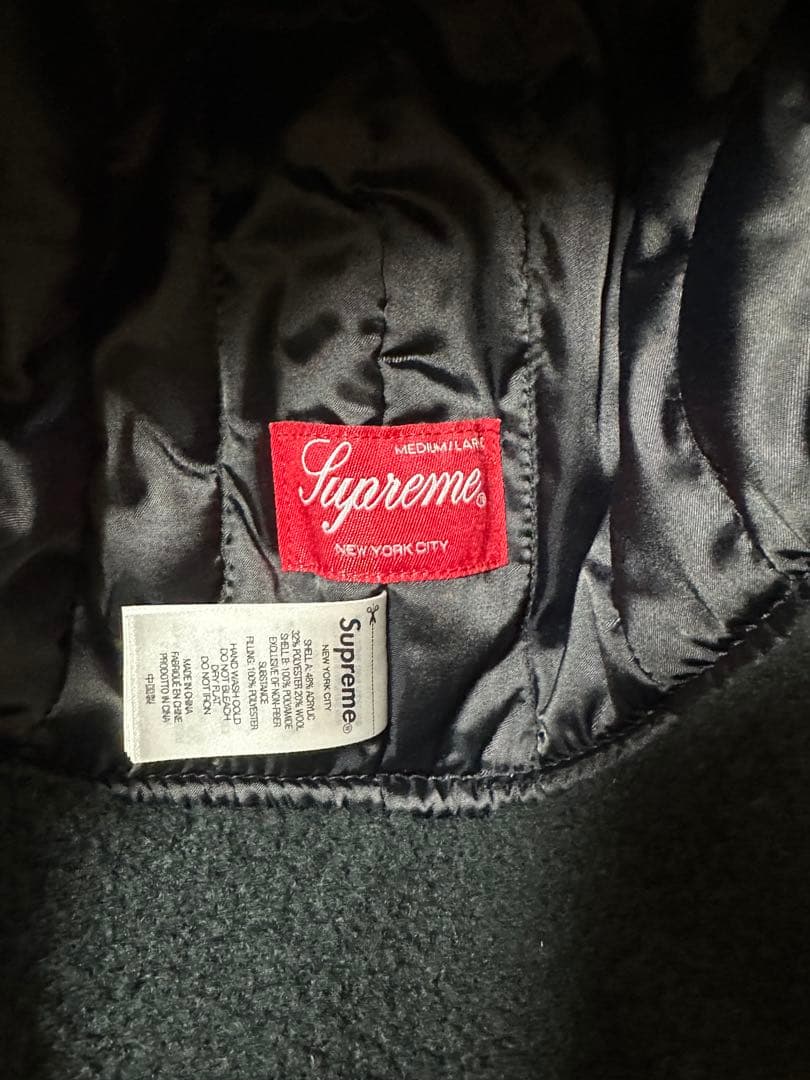 帽子 Supreme 23FW Shearling Trooper Black