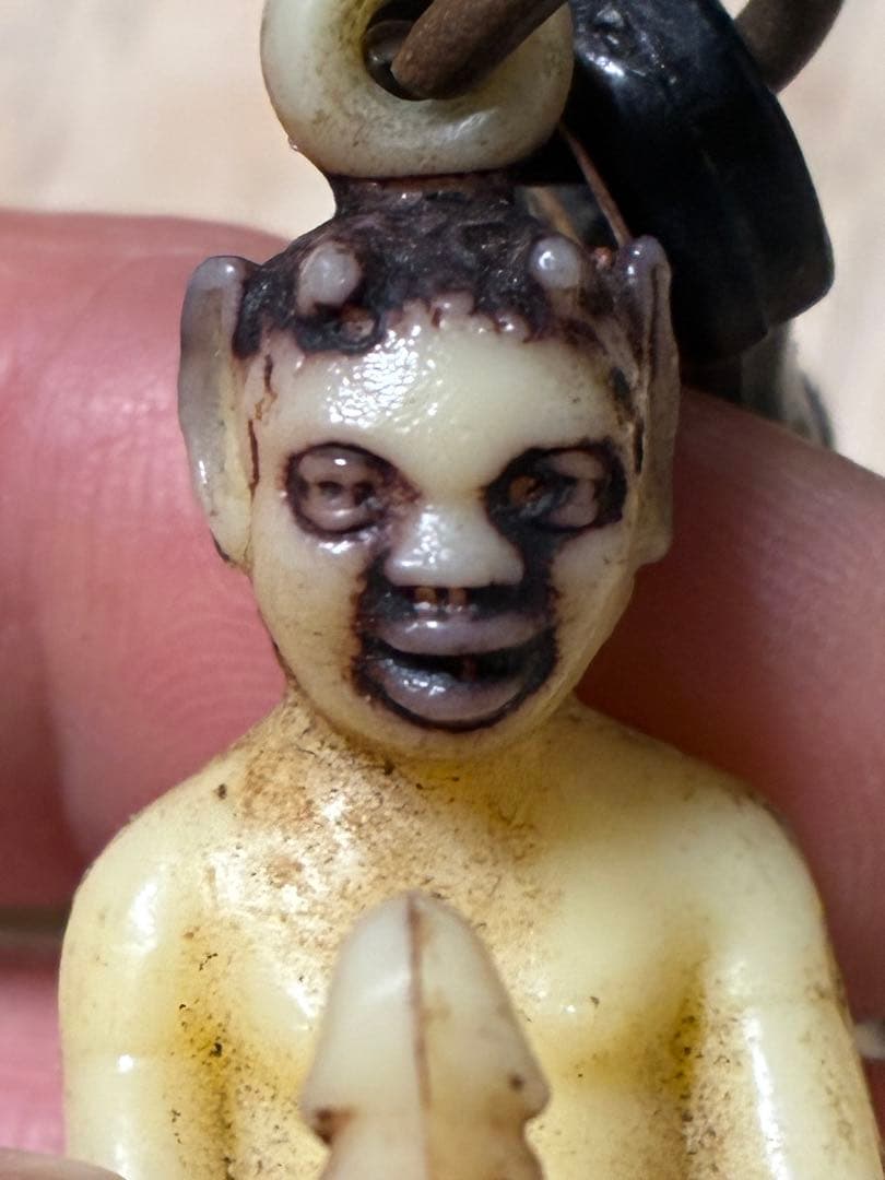 ビンテージ　デビル　悪魔　スカル　ミッドセンチュリー インダストリアル　レトロ