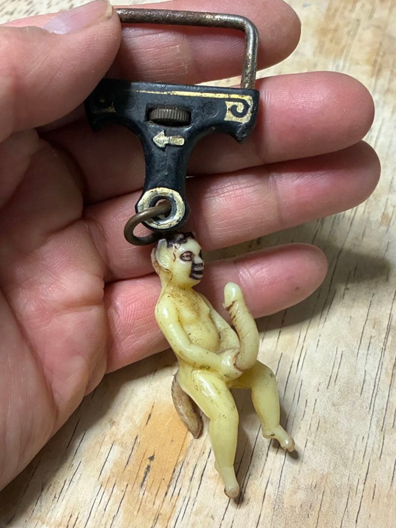 ビンテージ　デビル　悪魔　スカル　ミッドセンチュリー インダストリアル　レトロ