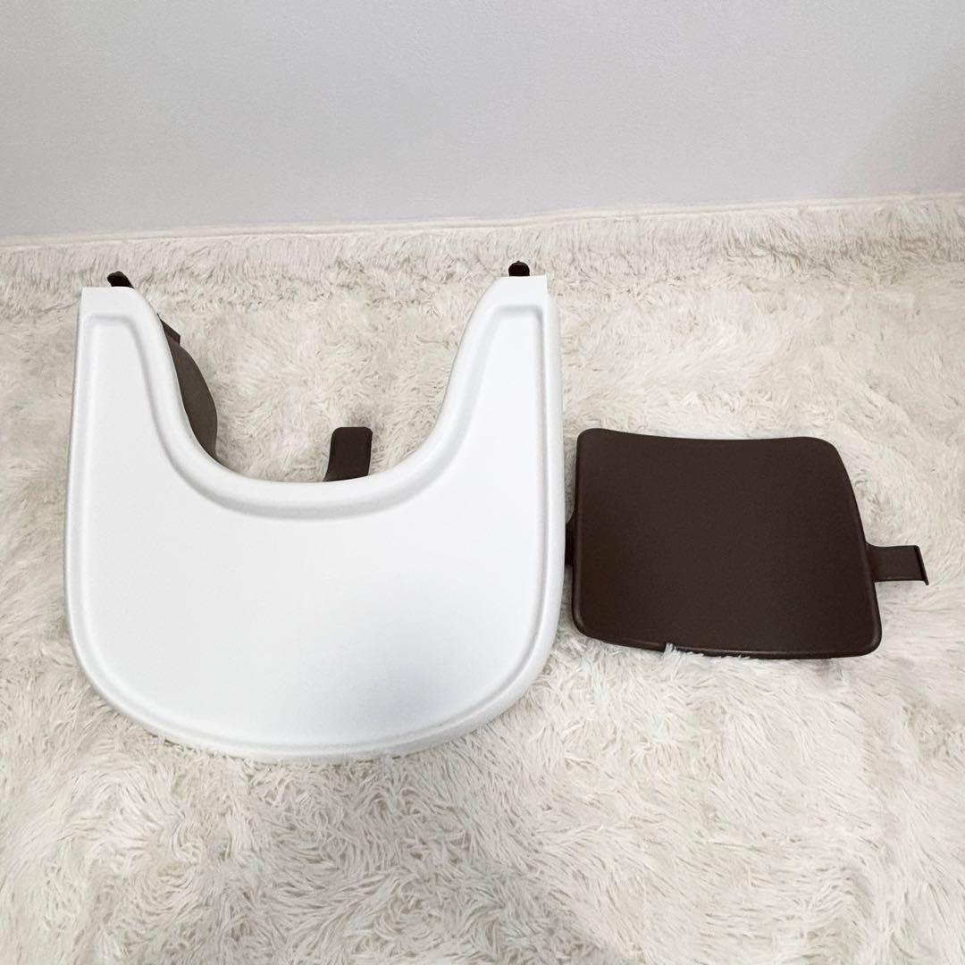 ストッケ　トリップトラップ　ナチュラル　ベビーセット&トレイ&ハーネス付