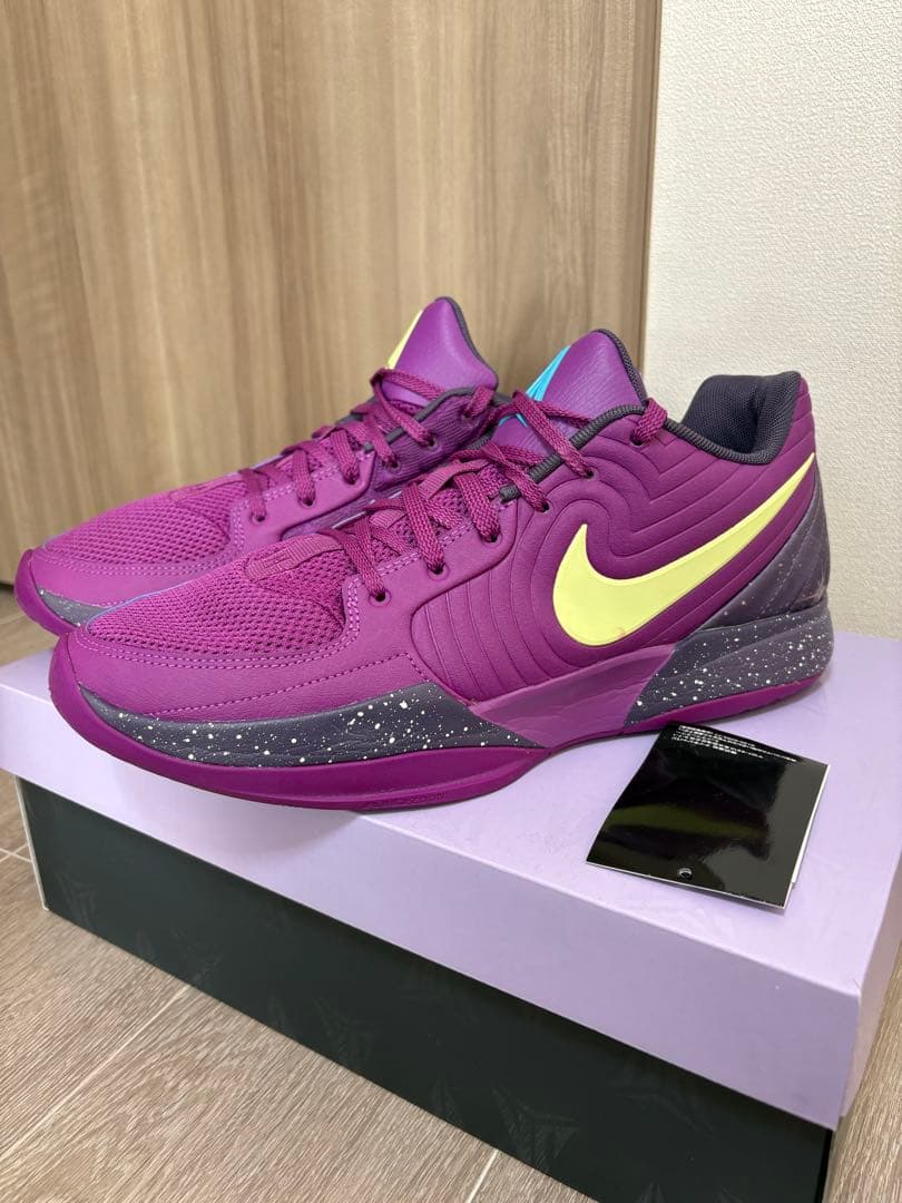 JA2 パープル　nike バスケットボールシューズ