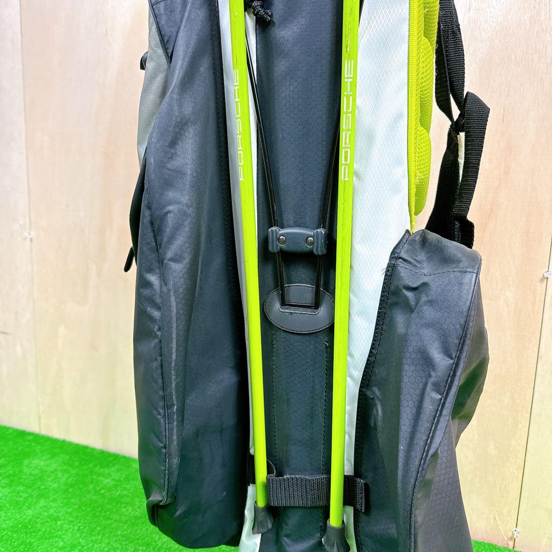 【希少】 PORSCHE ポルシェ 純正 キャディバッグ スタンド式 防水