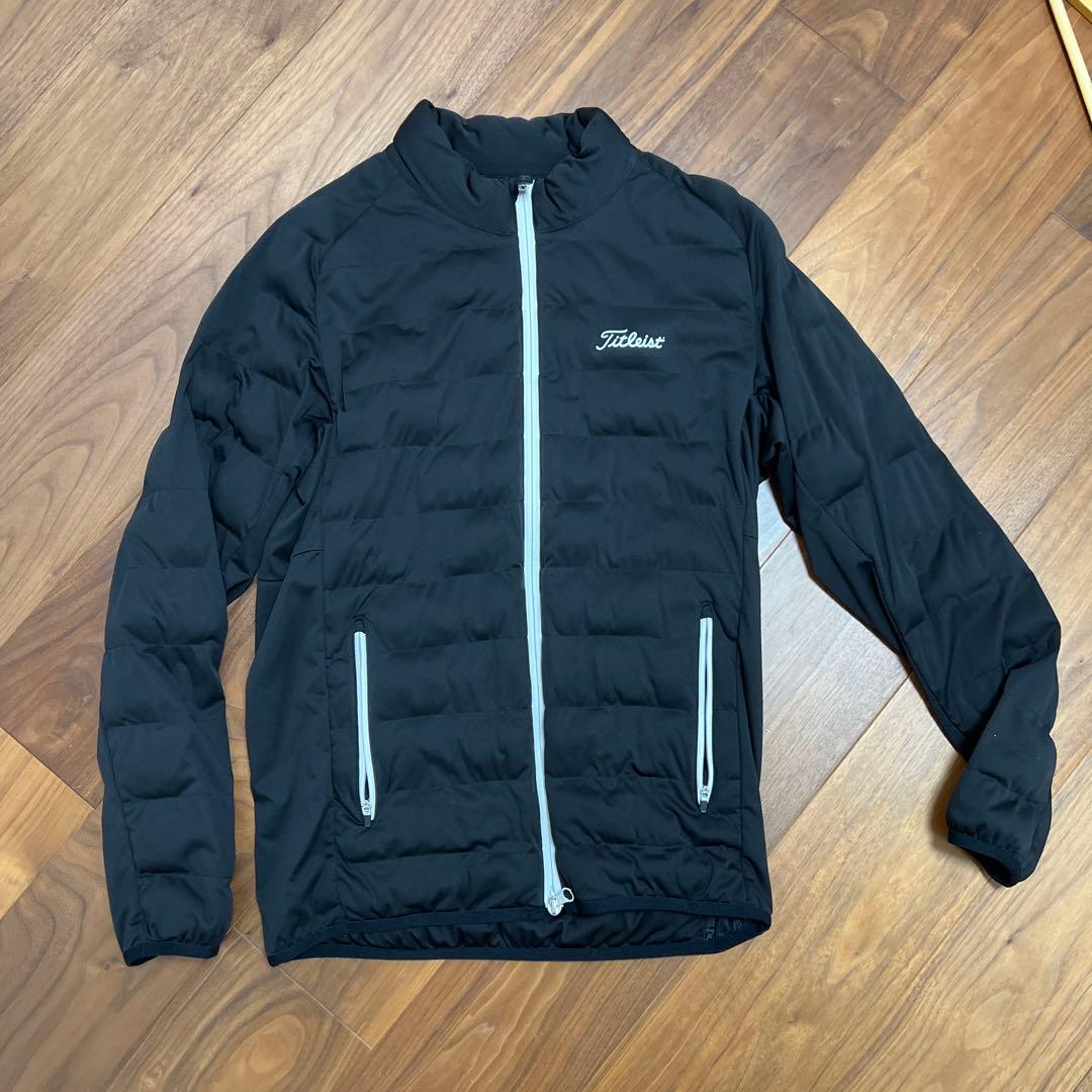 タイトリスト Titleist メンズ　ジャケット 黒　　　ゴルフウェア