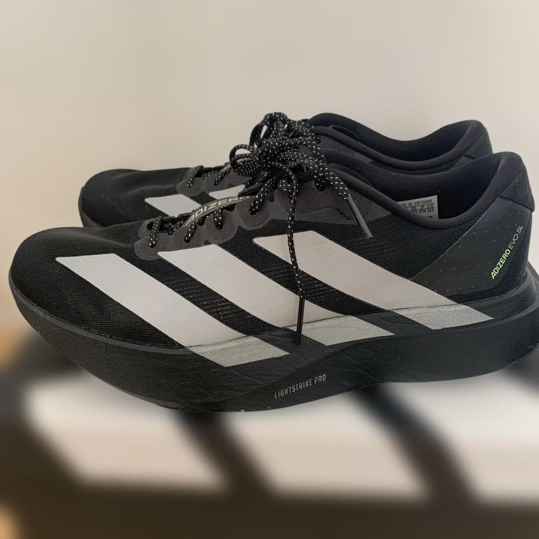 adidas アディゼロEVOSL 27センチ　24時間以内発送OK