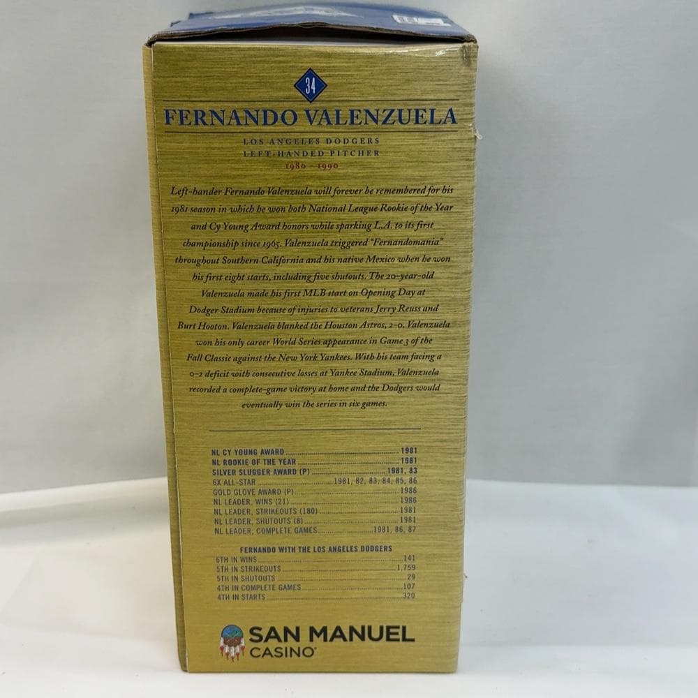 ボブルヘッド ロサンゼルス・ドジャース 「フェルナンド・バレンスエラ 」