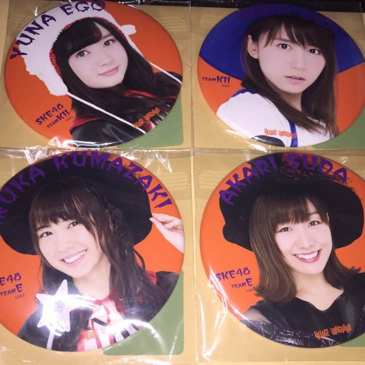 SKE48 ヴィレッジヴァンガード 限定 ハロウィン 缶バッジ 検)クリスマス