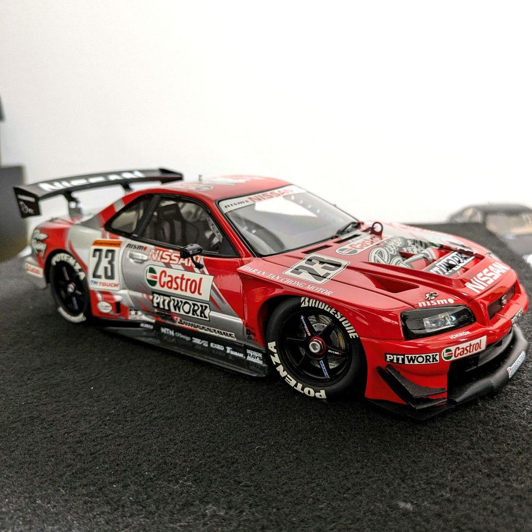 AUTOart 1/18 JGTC スカイライン GT-R　R34　即発送