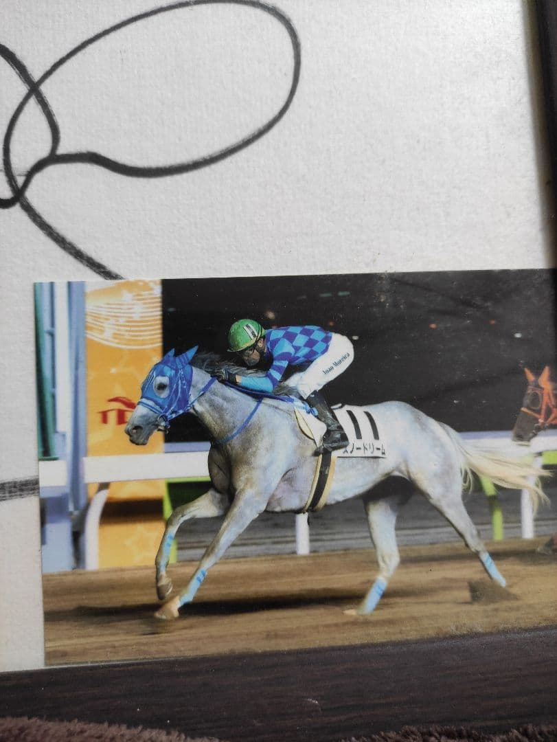 【超貴重】モレイラ騎手　サイングッズ