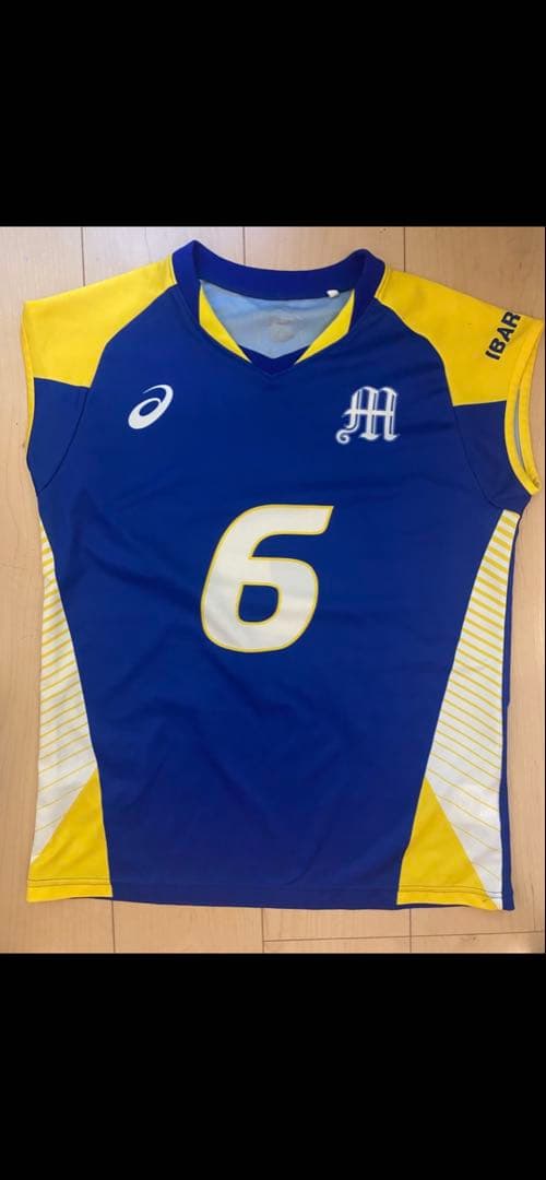 現在セール中！茨城 明秀学園日立高校　女子バレーボールユニフォーム6番おまけ付き