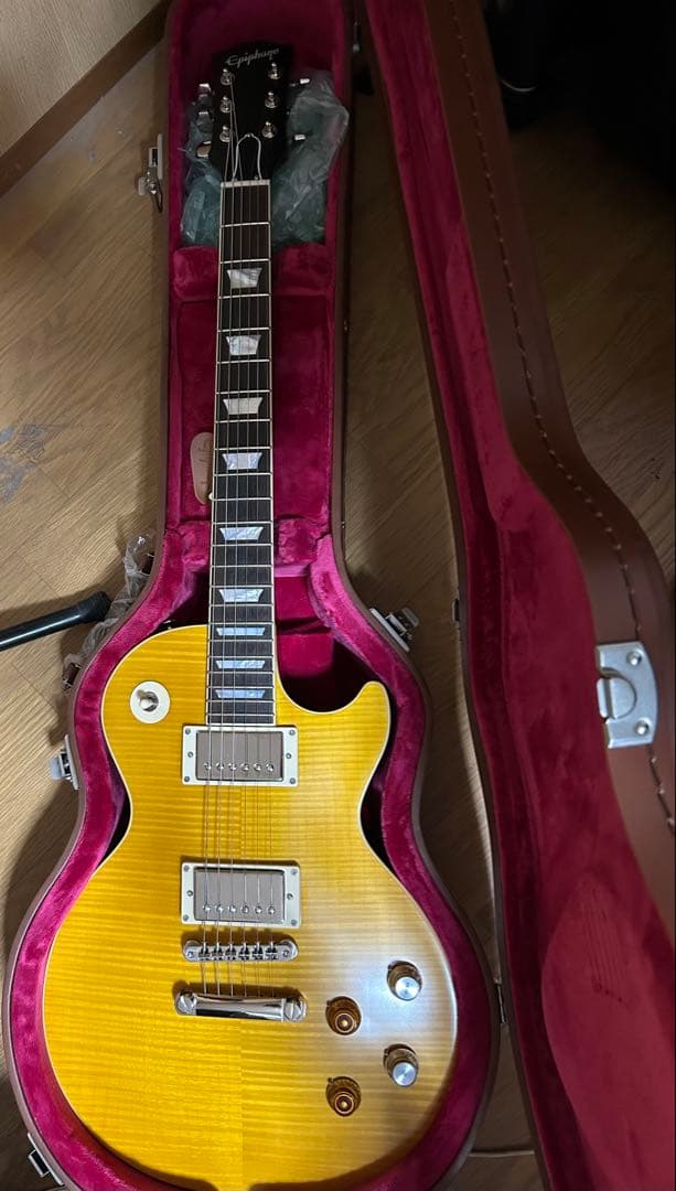 Epiphone kirk greeny レスポールスタンダード ハードケース付