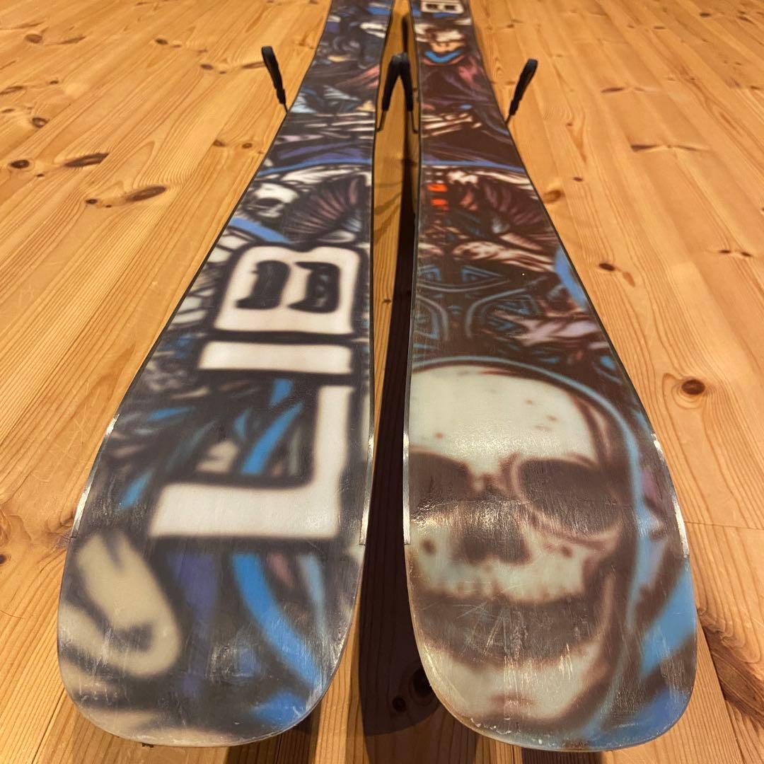 LIB TECH BACKWARDS 172cm ビィンディング付き スキー