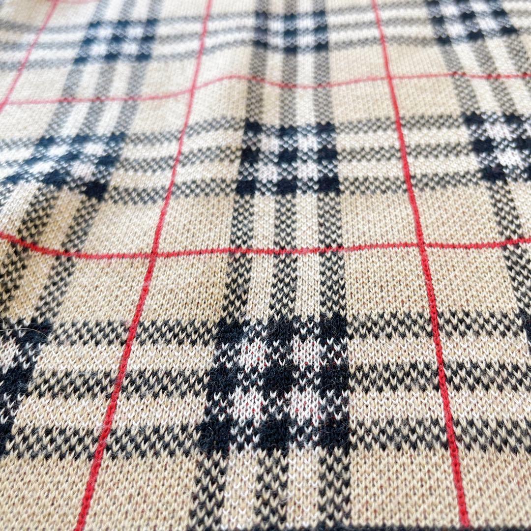 BURBERRY BLUE LABEL 切り替えニットスキッパーワンピース