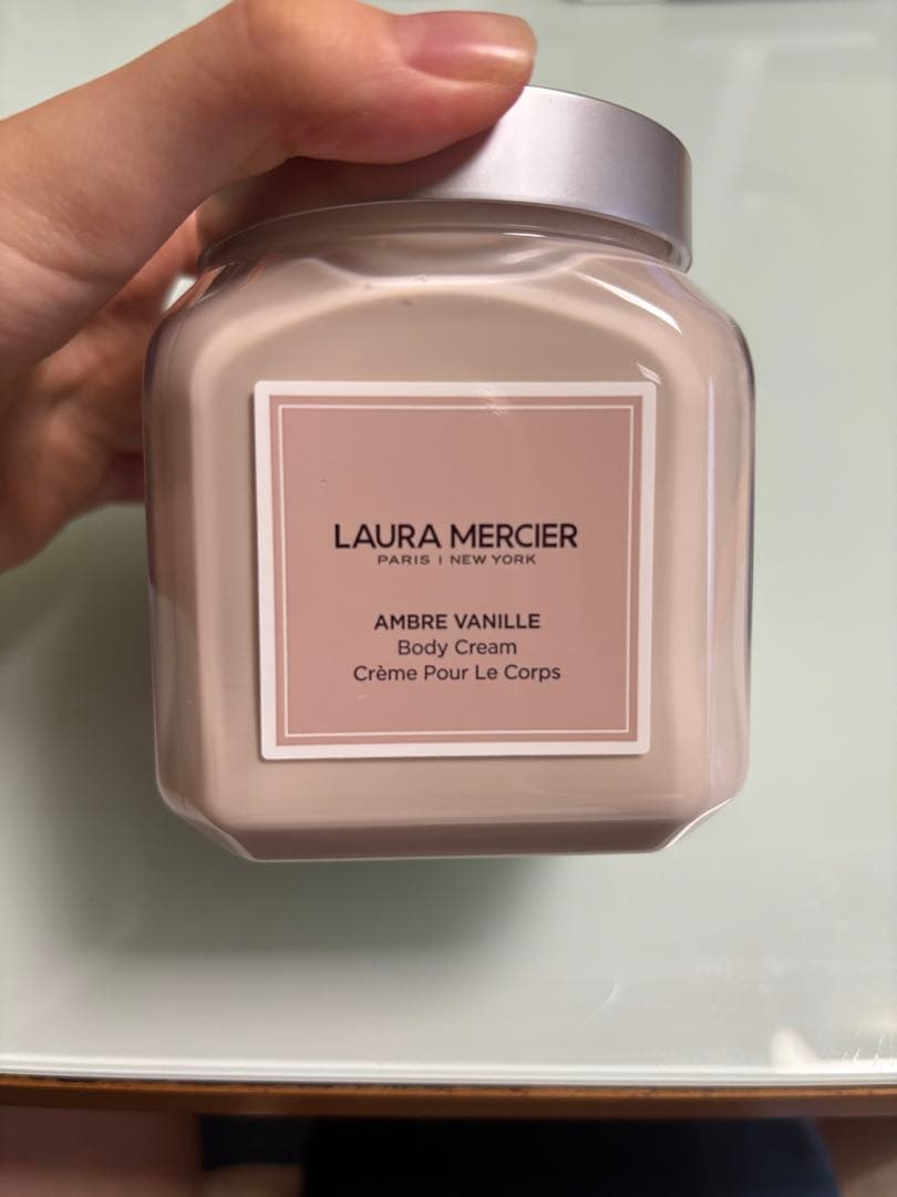 【箱あり】ローラメルシエ　ホイップトボディクリーム　アンバー　バニラ　340g