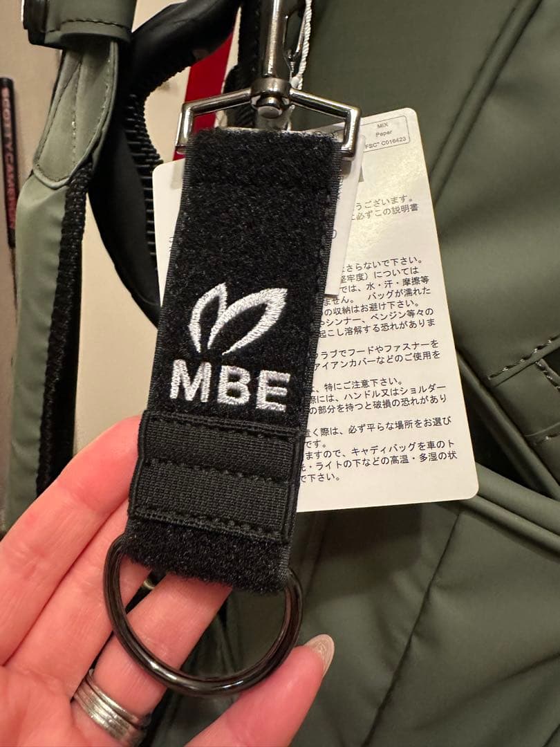 MASTER BUNNY EDITION キャディバッグ オリーブグリーン