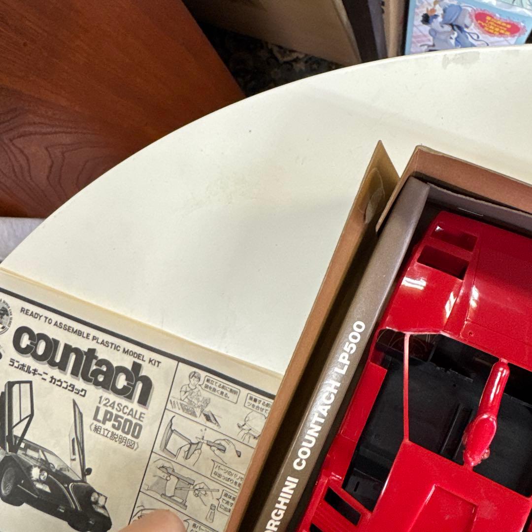 Lamborghini Countach LP500 1/24 プラモデル
