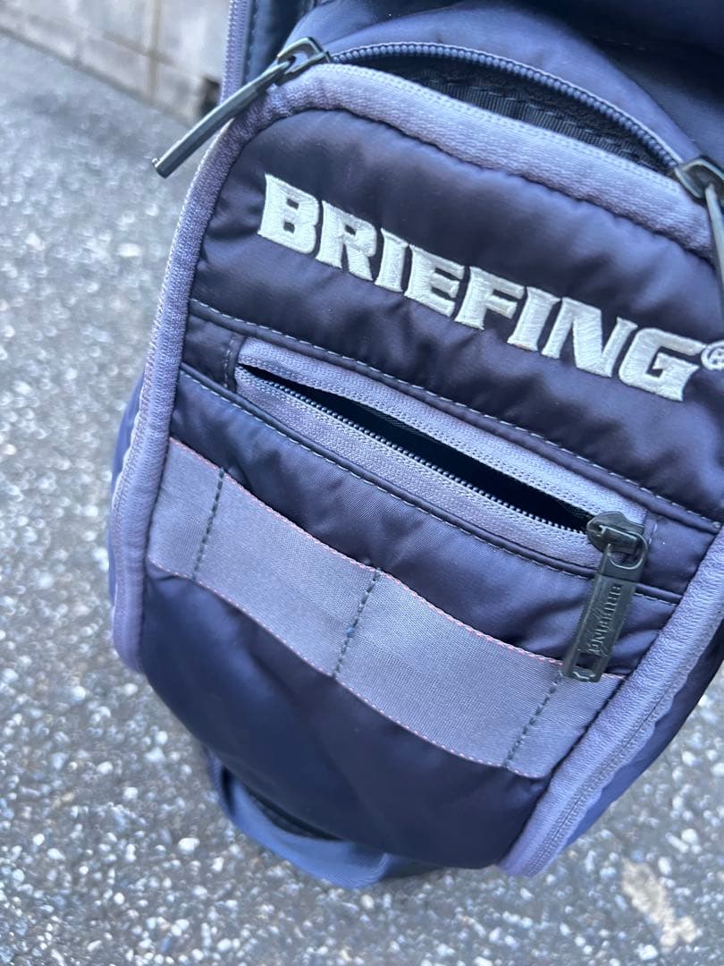 BRIEFING キャディバッグ ネイビー