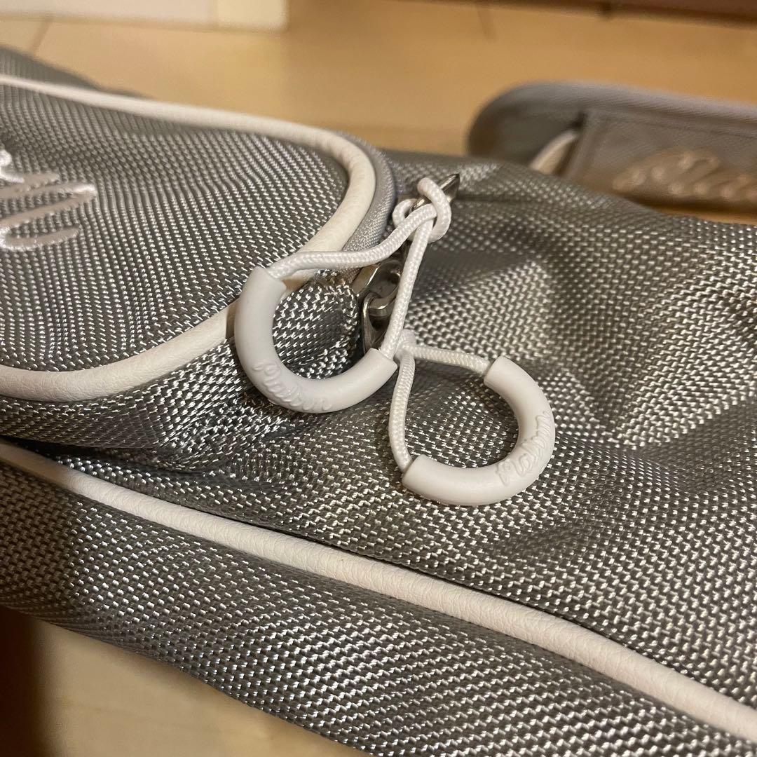 malbon マルポンゴルフ ゴルフバッグ ハーフキャディバッグ クラブケース灰