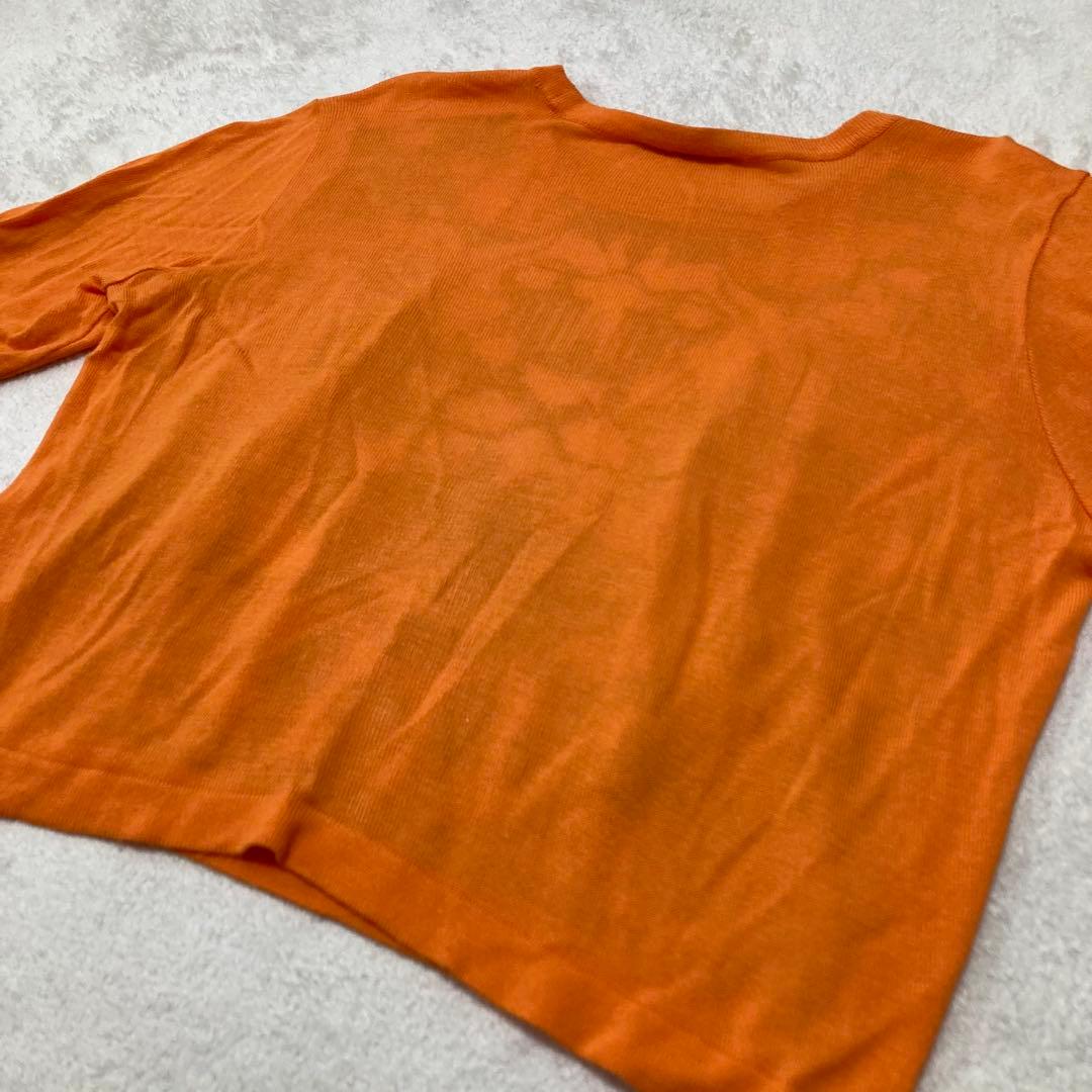 希少　エトロ　シルク100% 総柄アンサンブル　カーディガン＆Tシャツ2点セット