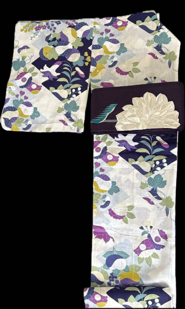 【未使用】撫松庵　浴衣　裄70