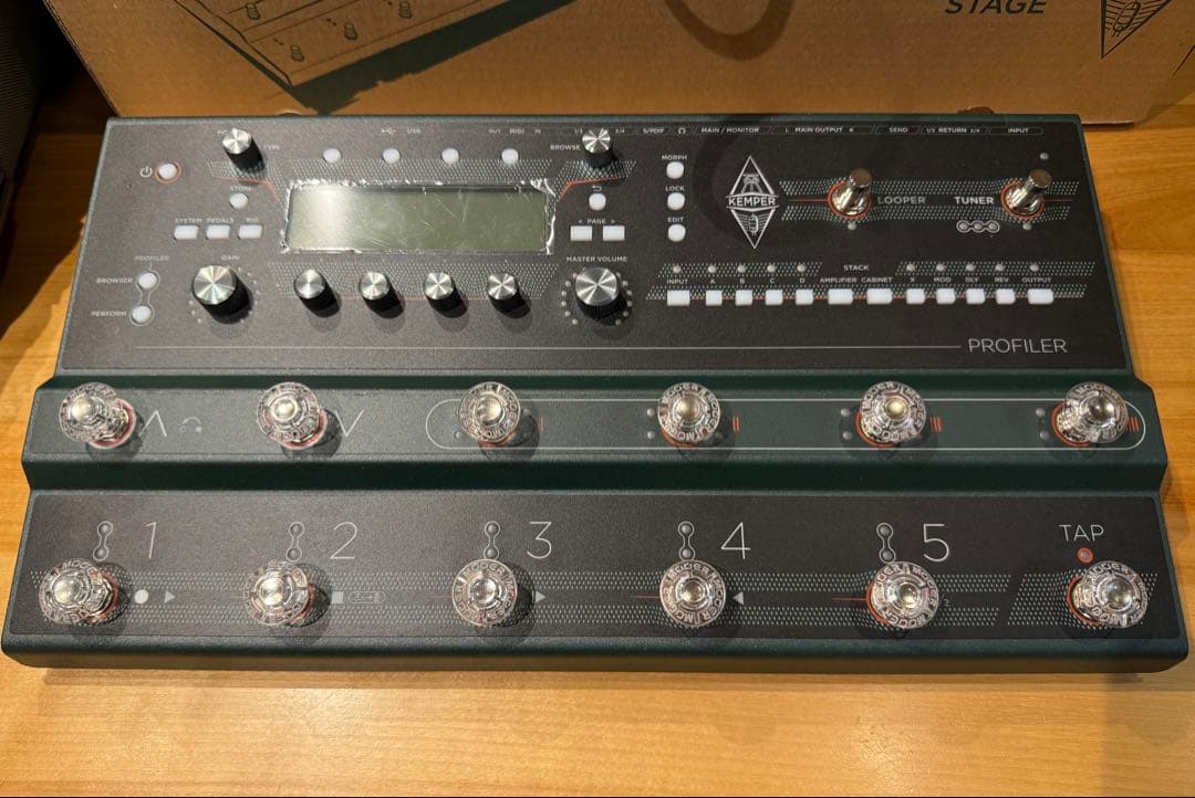 バンオンKemper PROFILER STAGE 有料Rig多数 バッグ