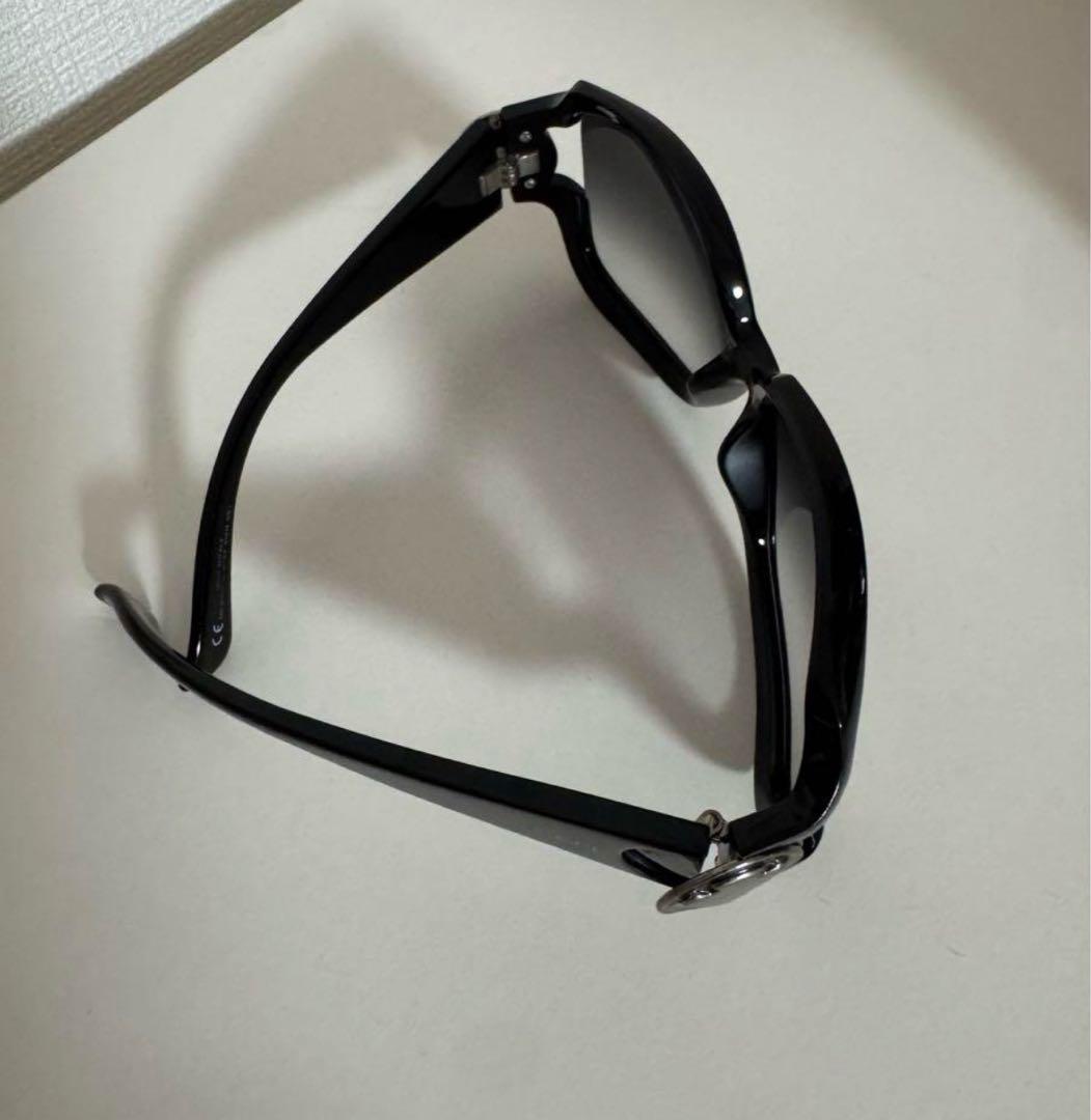 GUCCI サングラス ブラック サイドロゴ ユニセックス 美品