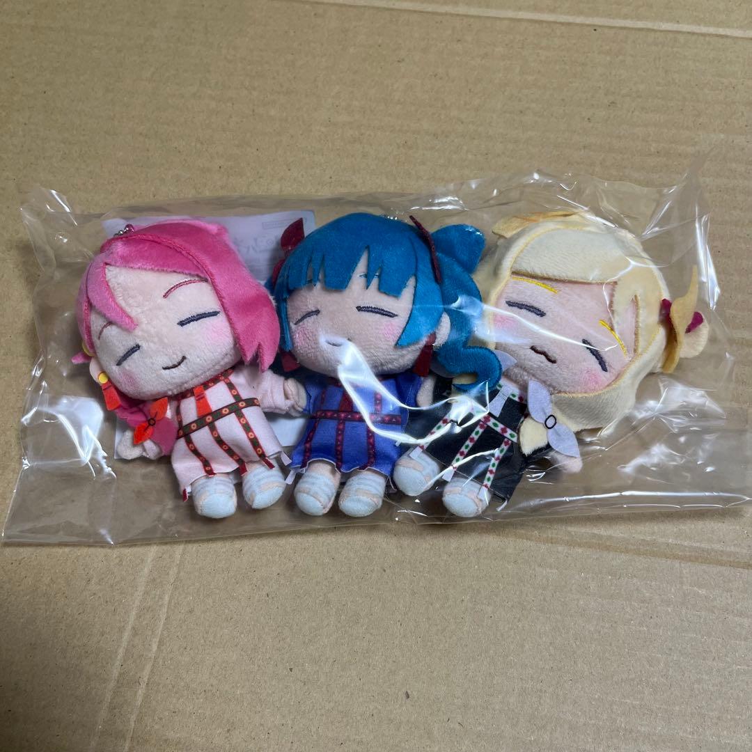 幻日のヨハネ 仲良しマスコット ぬいぐるみ ヨハネ リコ マリ Aqours