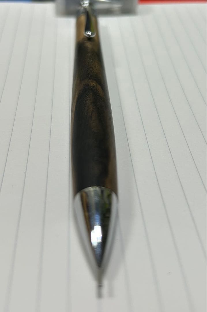 【最終値下げ】工房楔　黒柿　0.5mmシャープペンシル