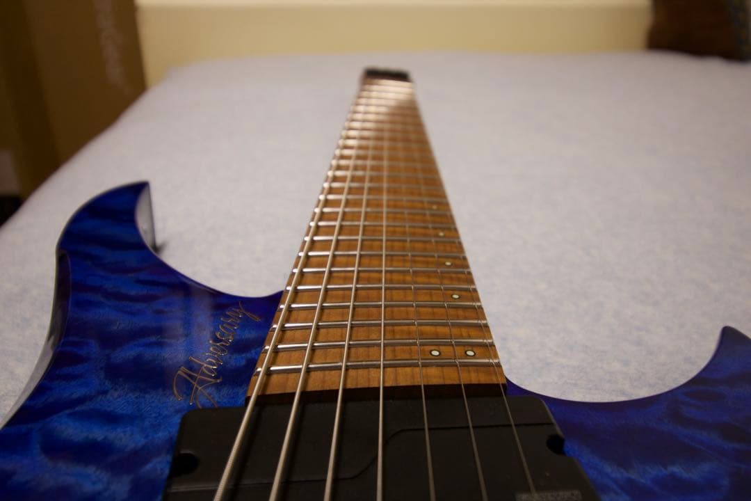 Adversary guitars Keto 7st ヘッドレス【ケース付属】