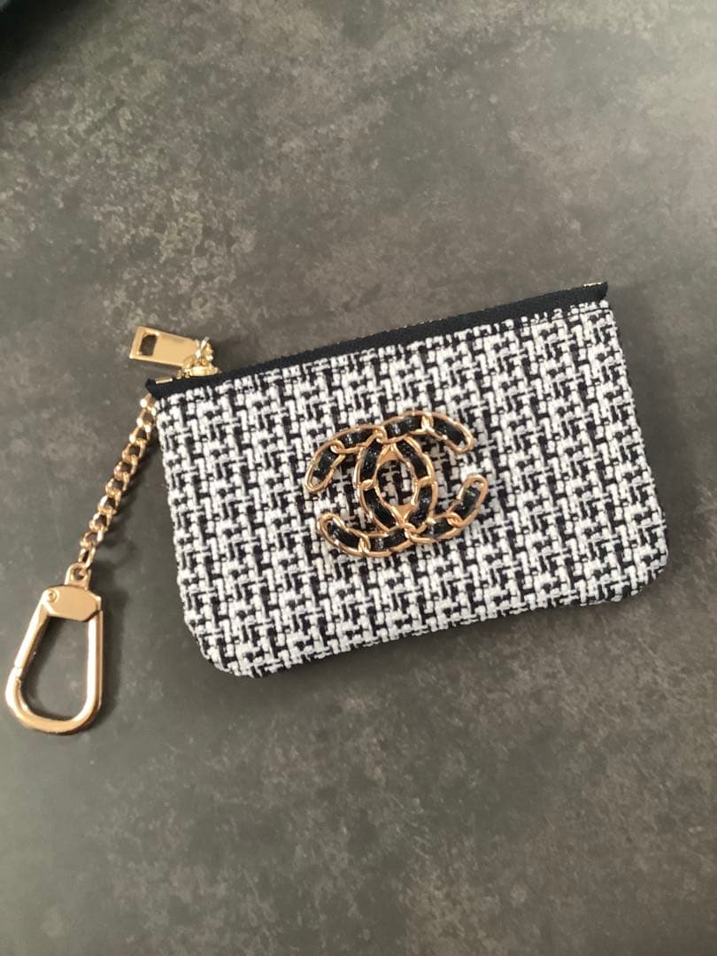 ノベルティ　カードケース　ポーチ　ブラック