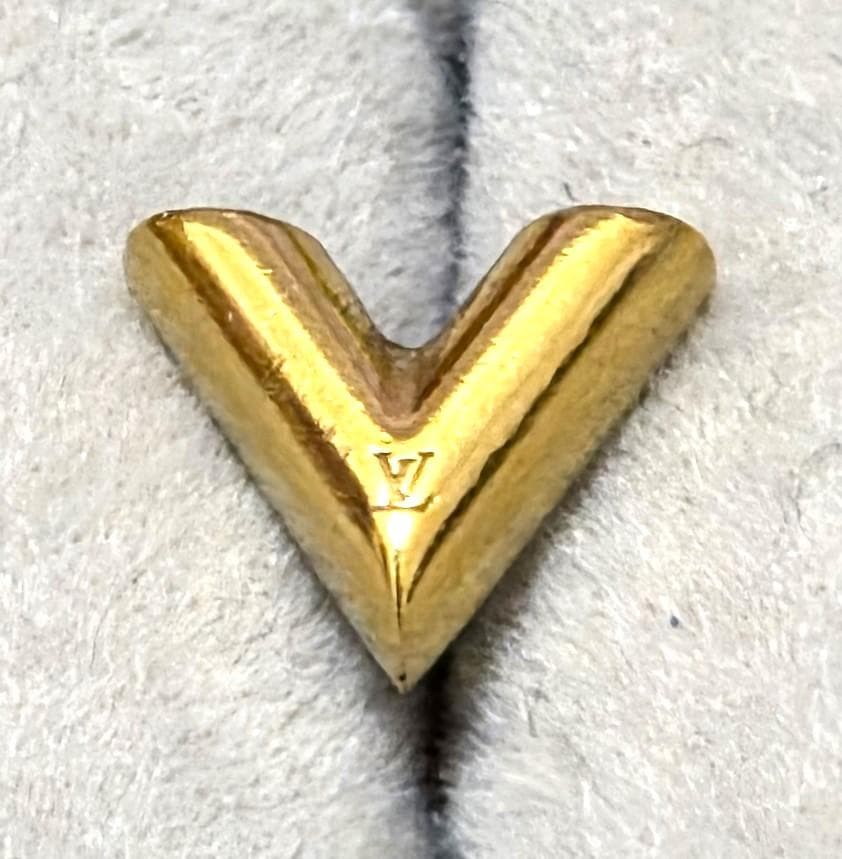 ルイヴィトン　M68153　エセンシャル V ピアス　片耳用　41291