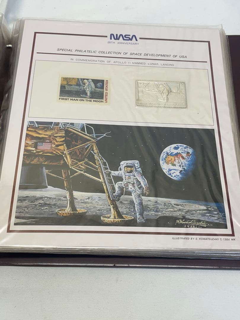 【希少】アメリカの宇宙開発特別郵趣コレクション
