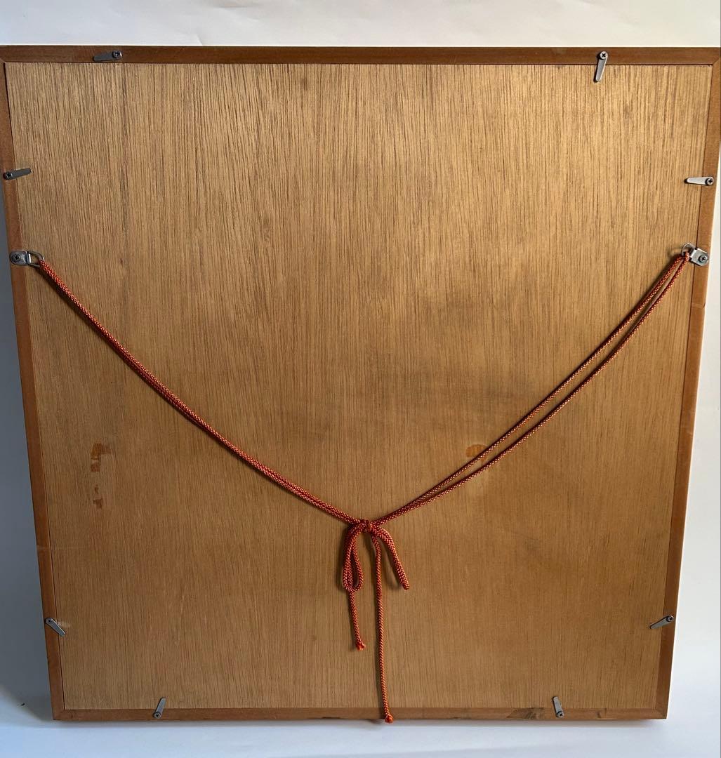 三川内焼 手描き　伝統工芸士　文恵作　唐子　陶板 陶額