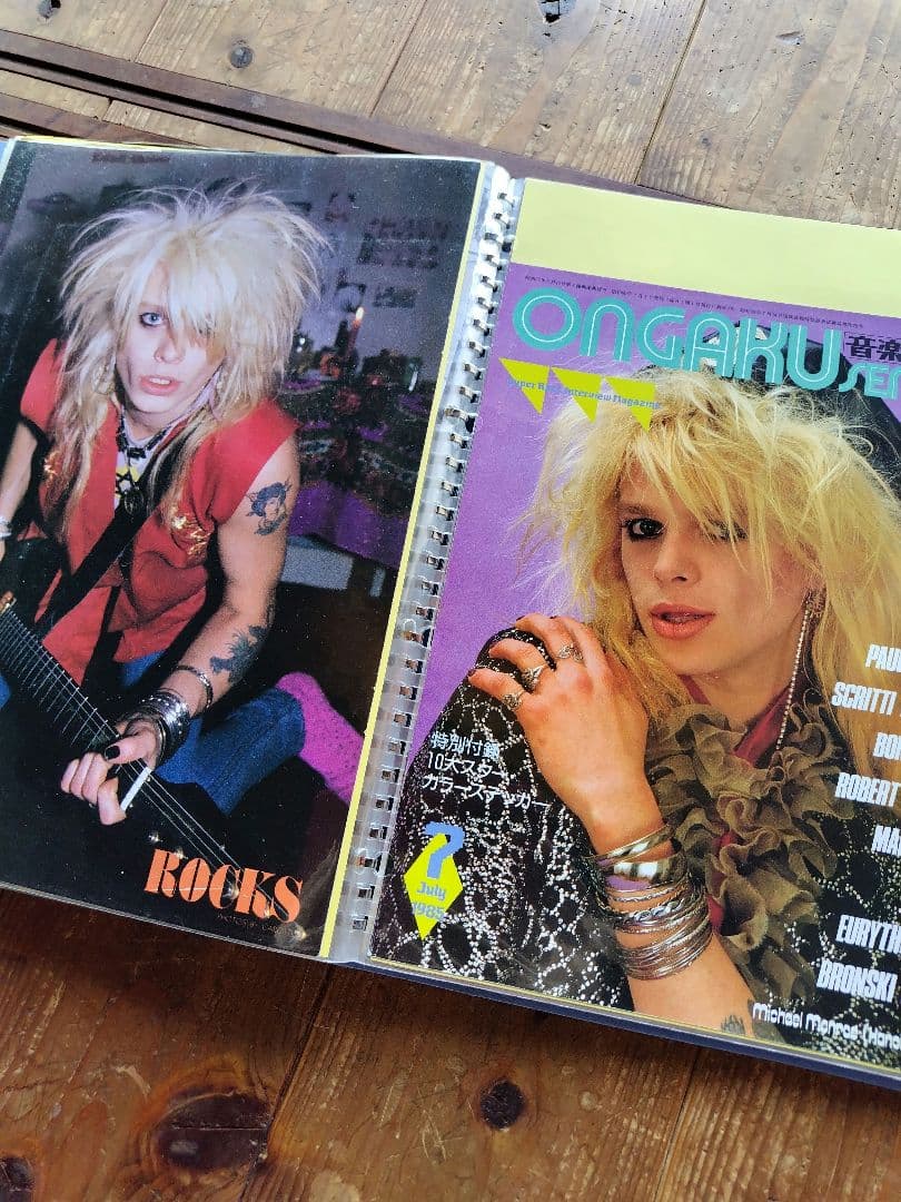 ハノイ・ロックス 切り抜き ステッカー＆写真＆グッズ