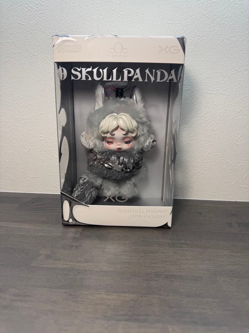 POP MART SUKULLPANDA XG ぬいぐるみキーホルダー 日本限定