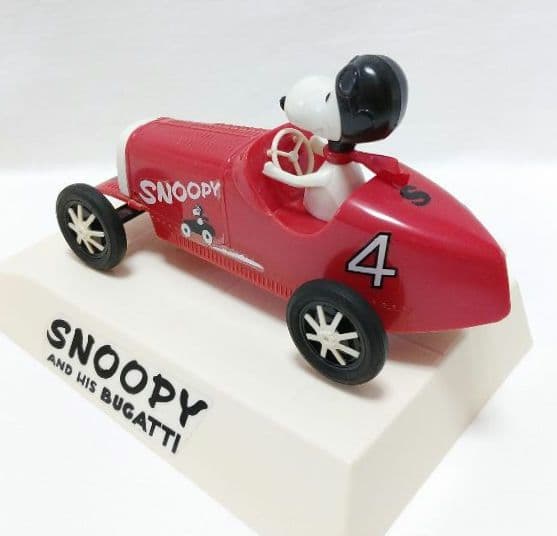 スヌーピー1970年アンティーク❤︎ブガッティ認定MBASE1928ディスプレイ