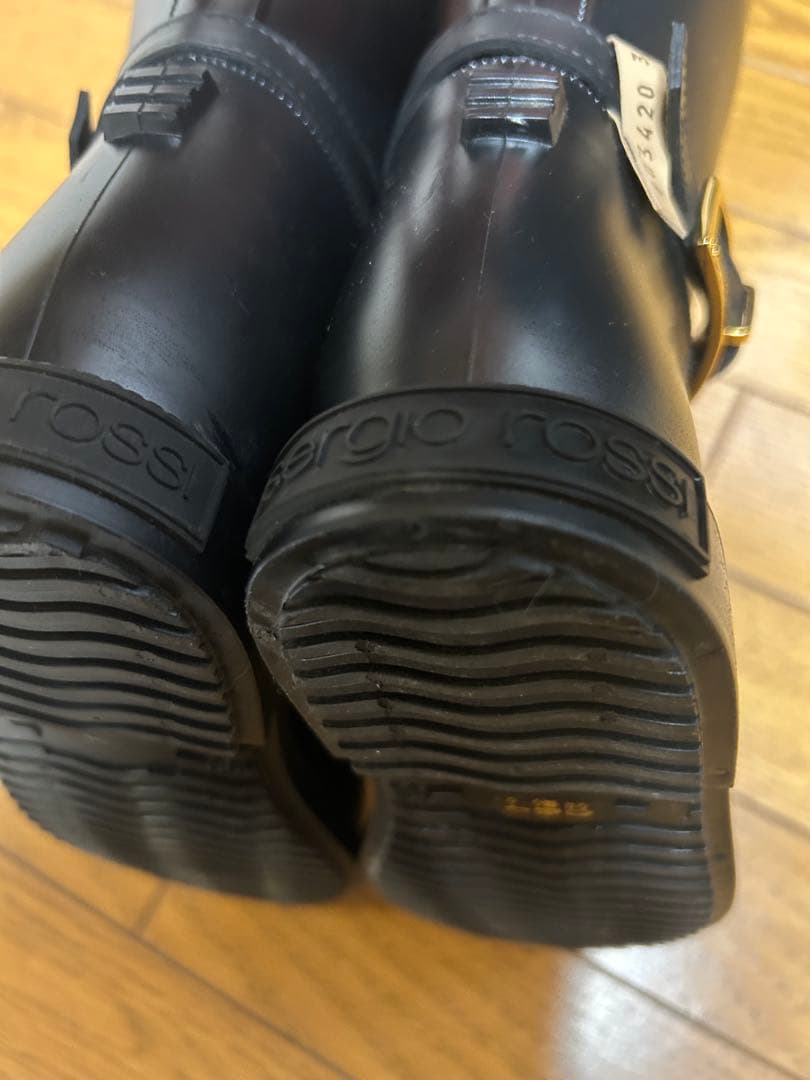 専用Sergio Rossi セルジオロッシ レインブーツ 38