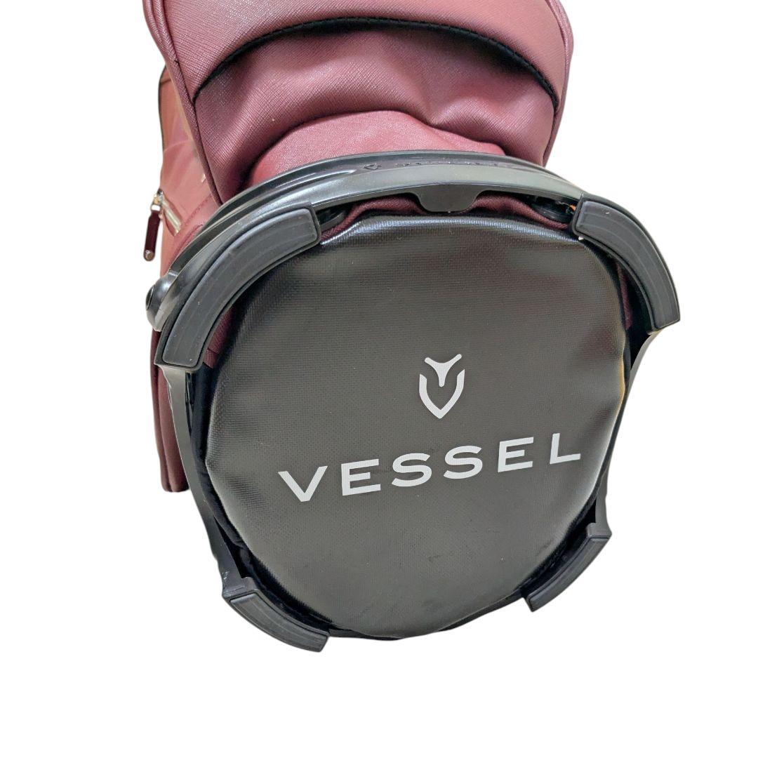 【未使用】VESSEL VLS キャディバッグ LUX シングルストラップ